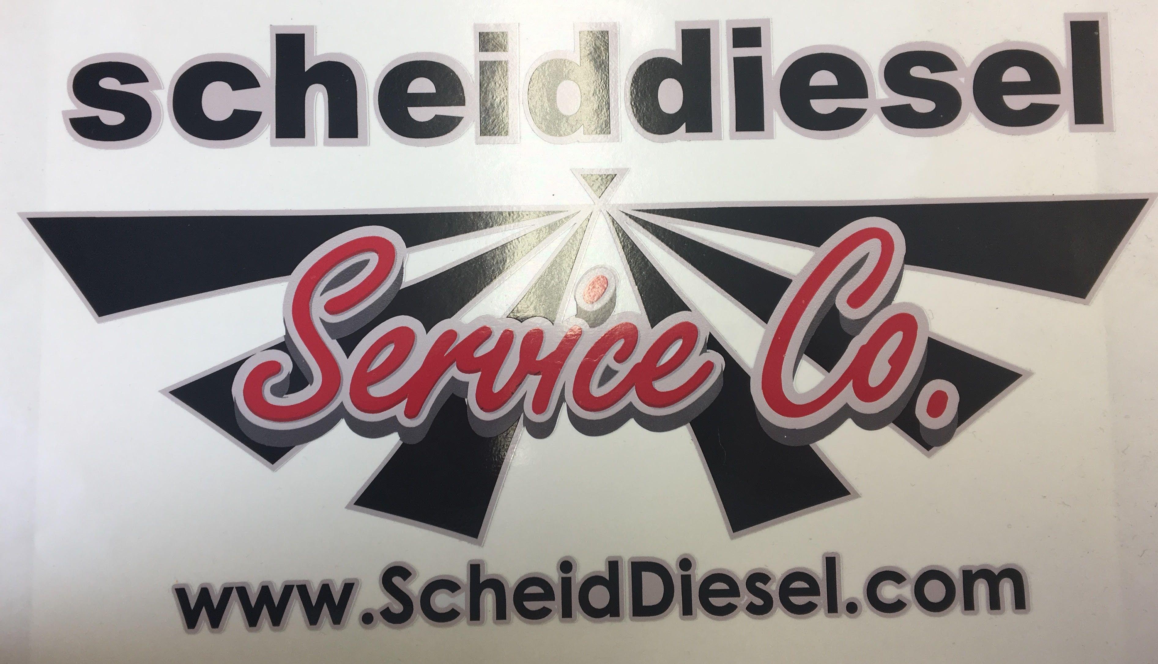 Disel Logo - Scheid Diesel Logo Sticker Large :: Apparel :: Scheid Diesel