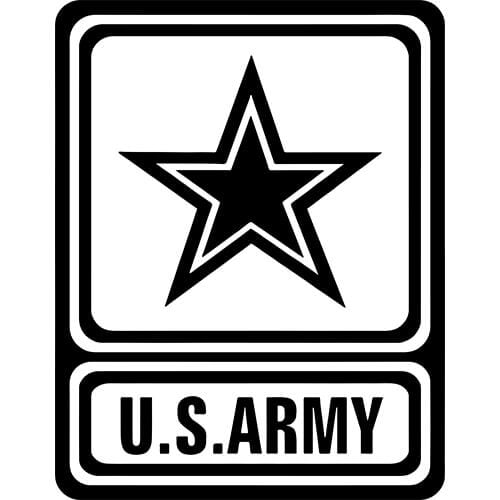 ARMT Logo - US Army Logo Decal Sticker - US-ARMY-LOGO-DECAL