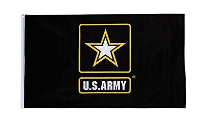 ARMT Logo - In the Breeze US Army Logo Grommet Flag, 3 by 5-Feet