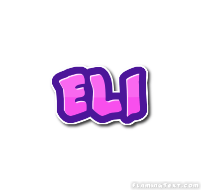 Eli Logo - Eli Logo | Free Name Design Tool from Flaming Text