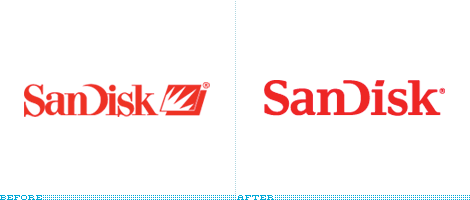 Scandisk Logo - Brand New: SanDisk through a Q&A with Brett Wickens