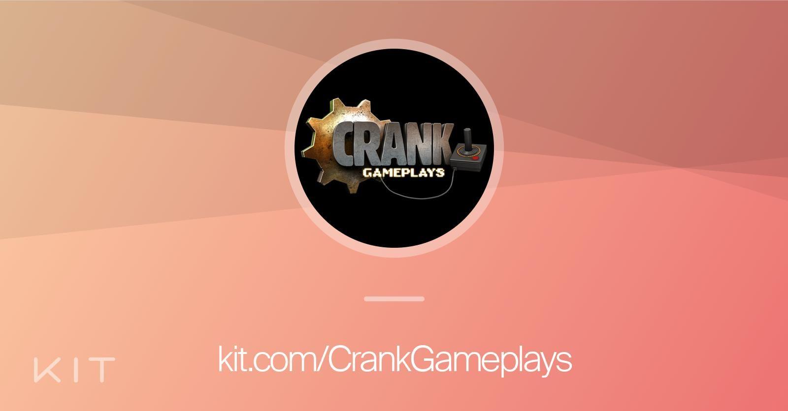 Crankgameplays Logo - CrankGameplays (@CrankGameplays) gear • Kit