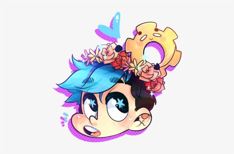 Crankgameplays Logo - Download An Adorable Blue Boi Made During The Livestream Last