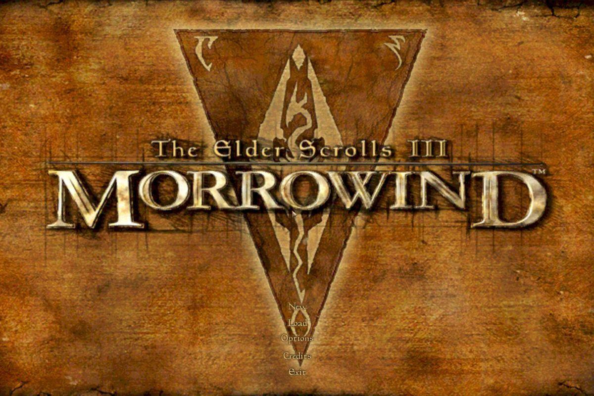 Morrowind Logo - Morrowind is free until March 31 for The Elder Scrolls' 25th ...