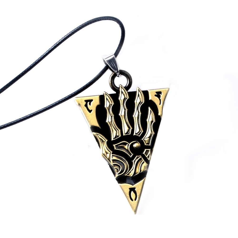 Morrowind Logo - Game The Elder Scrolls III: Morrowind Logo Choker Necklace for women man Keyring Charm Cosplay Jewelry Keychian Birthday Gift