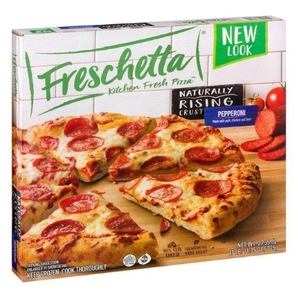 Freschetta Logo - Freschetta Naturally Rising Crust Pizza Pepperoni, 25.1 oz