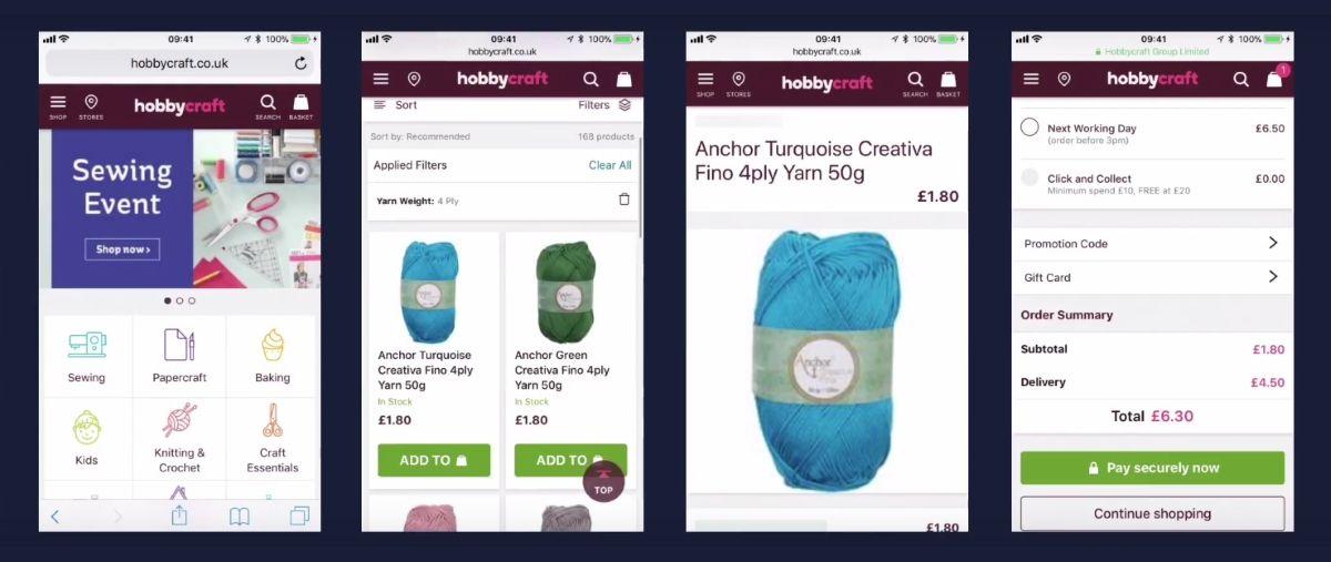 Hobbycraft Logo - Hobbycraft launches mobile site with all the features you'd expect