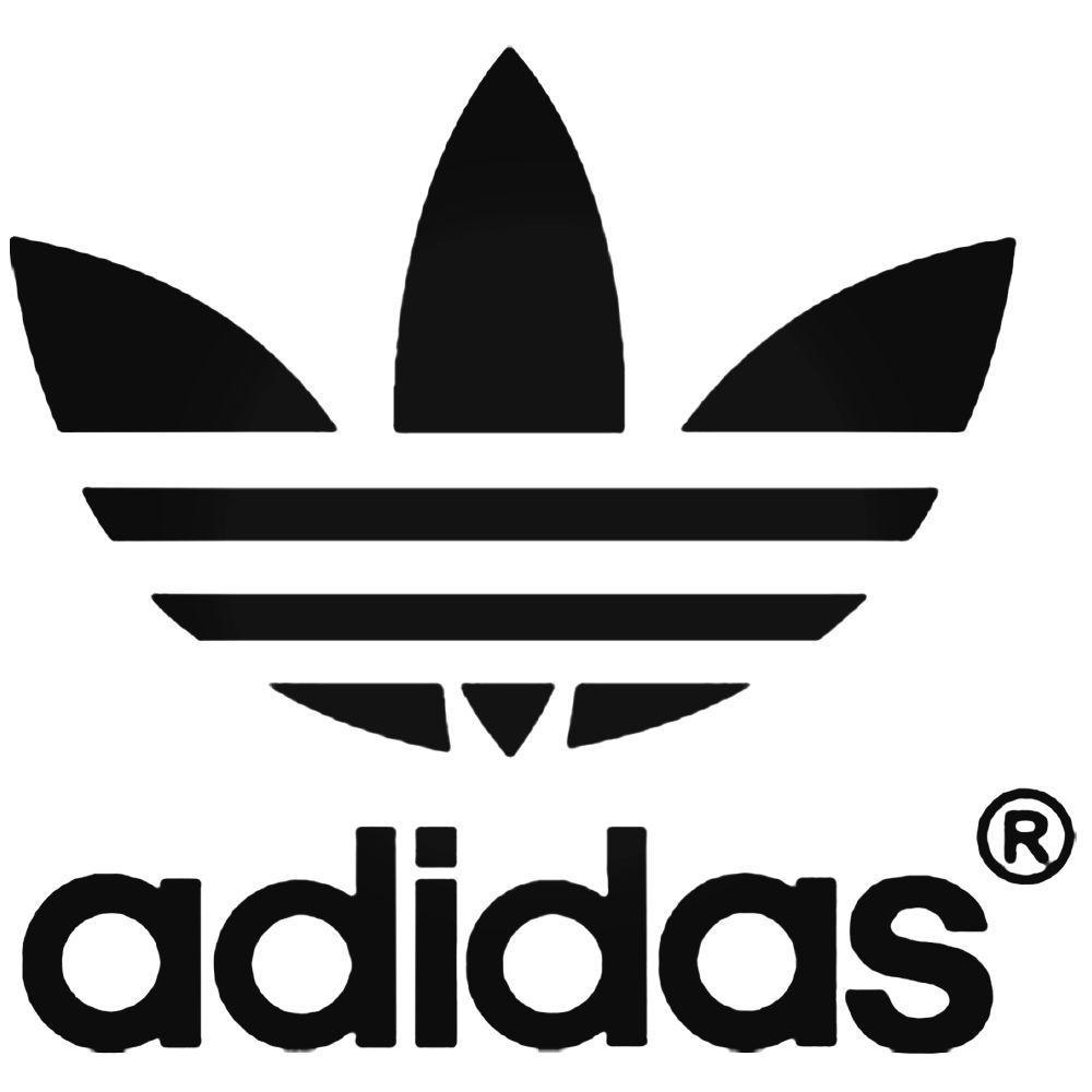 Addidas Logo - Adidas Trefoil Logo Decal Sticker