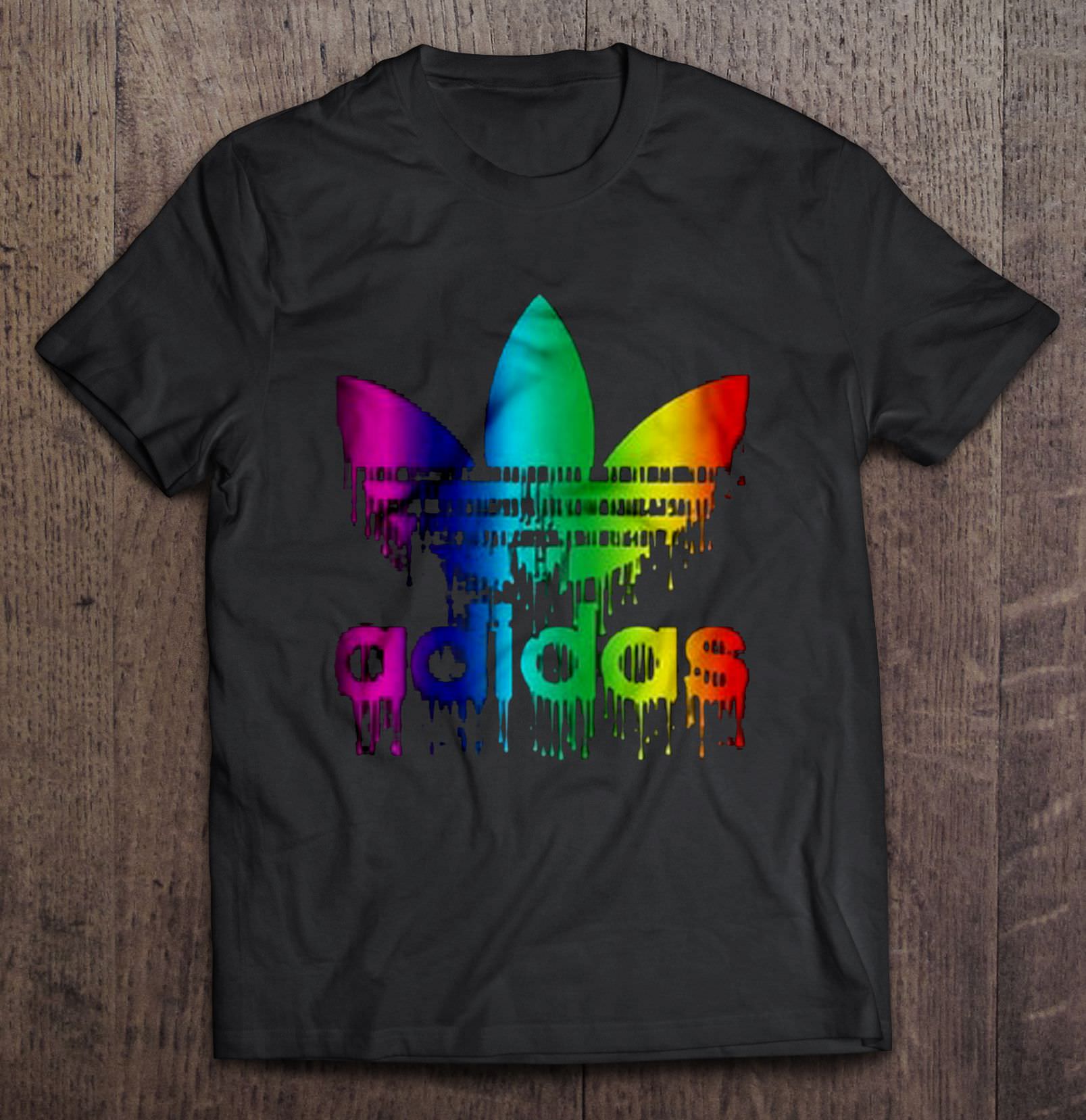 Addidas Logo - Rainbow Adidas Logo