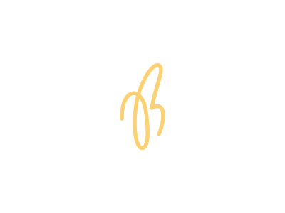 Banana Logo - Banana Logo. Logos. Design. Logo design inspiration, Logos design