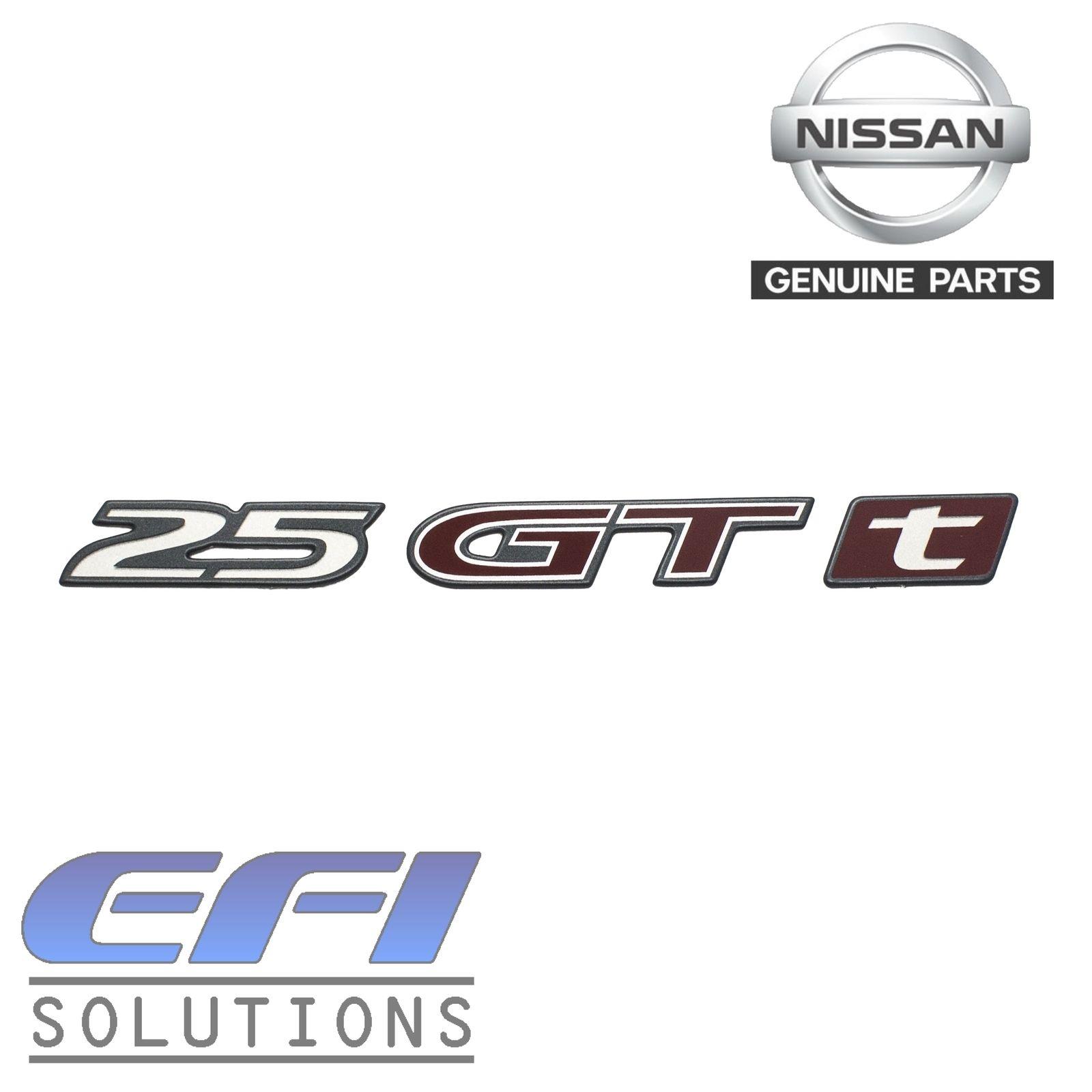 Gtt Logo - Genuine Nissan 25GTT Badge / Emblem 
