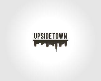 Town Logo - Upside Town Designed by VB Design | BrandCrowd