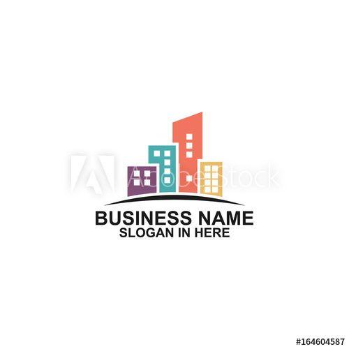 Town Logo - Town Logo Template Design - Buy this stock vector and explore ...