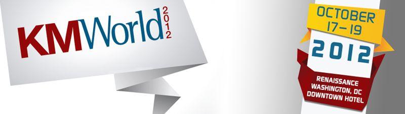 KMWorld Logo - KMWorld 2012: The Conference on Knowledge Management, Content ...