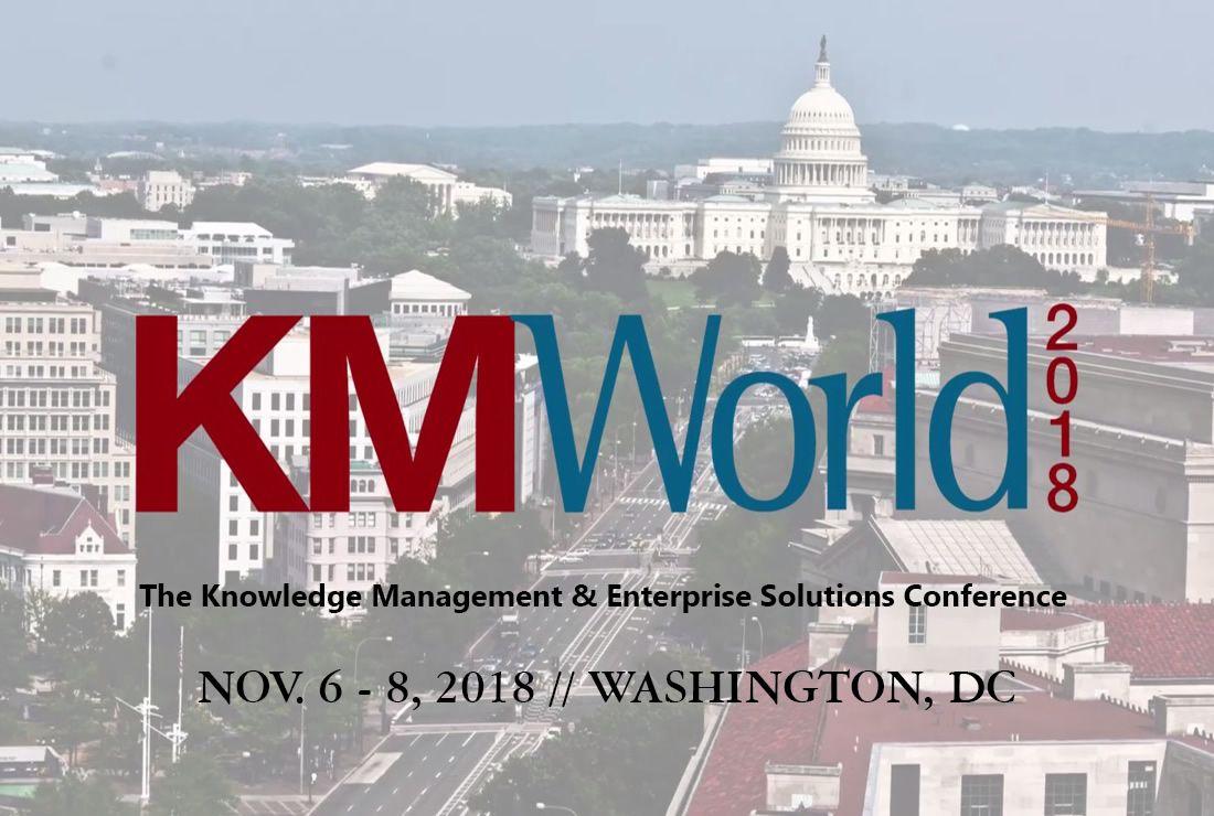KMWorld Logo - AuraPortal and Knowledge-Streams will Participate in KMWorld from ...