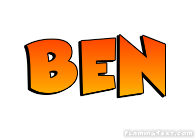 Ben Logo - Ben Logo | Free Name Design Tool from Flaming Text