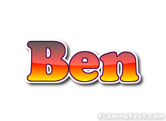 Ben Logo - Ben Logo | Free Name Design Tool from Flaming Text