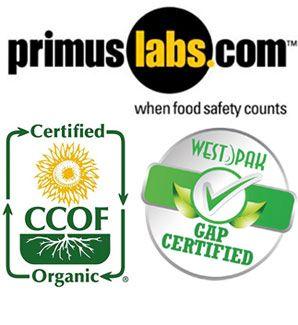 PrimusLabs Logo - Food Safety - West Pak Avocado Inc.