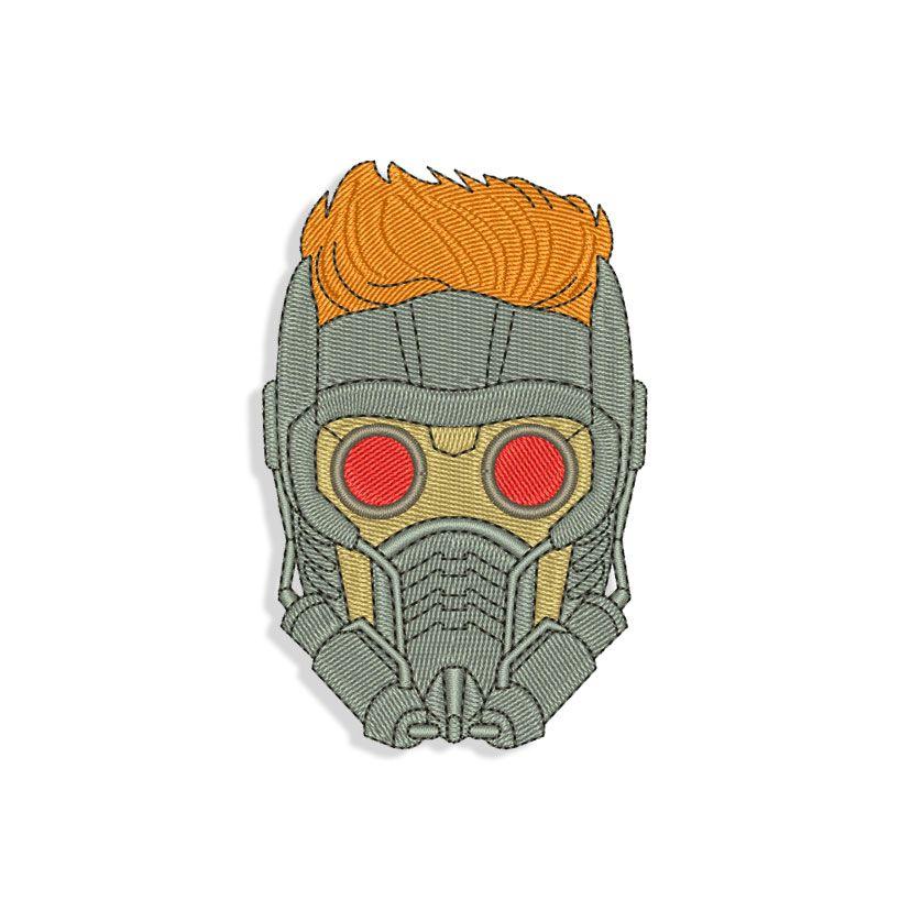 Star-Lord Logo - Star-Lord Embroidery design - Machine embroidery design