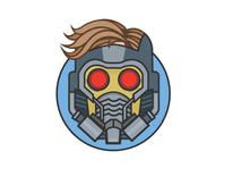 Star-Lord Logo - Starlord from Guardians of the Galaxy Downloadable Cross Stitch Pattern PDF