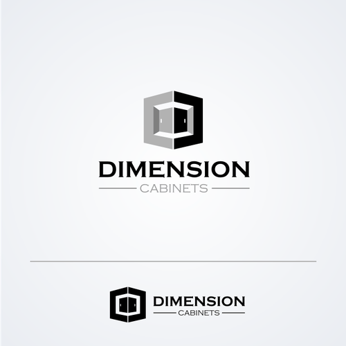 Cabinet Logo - Create a logo for the new kitchen cabinet brand Dimension Cabinets ...