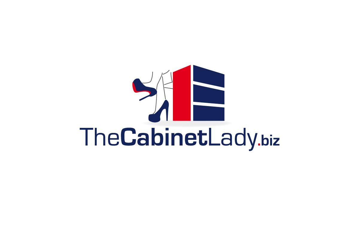 Cabinet Logo - Playful, Personable, Embroidery Logo Design for The Cabinet Lady.biz