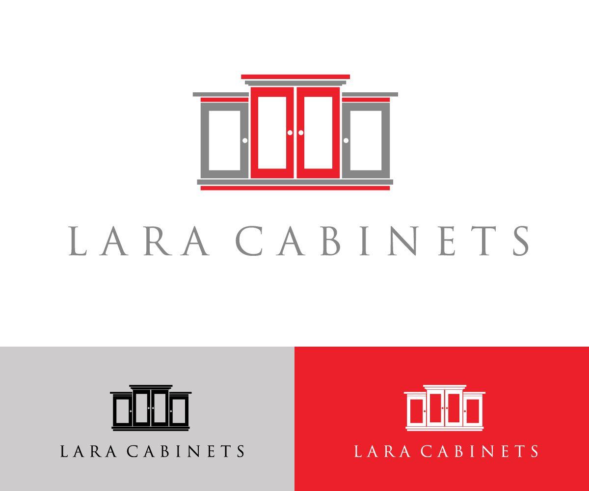 Cabinet Logo - Feminine, Serious, Manufacture Logo Design for Lara Cabinets