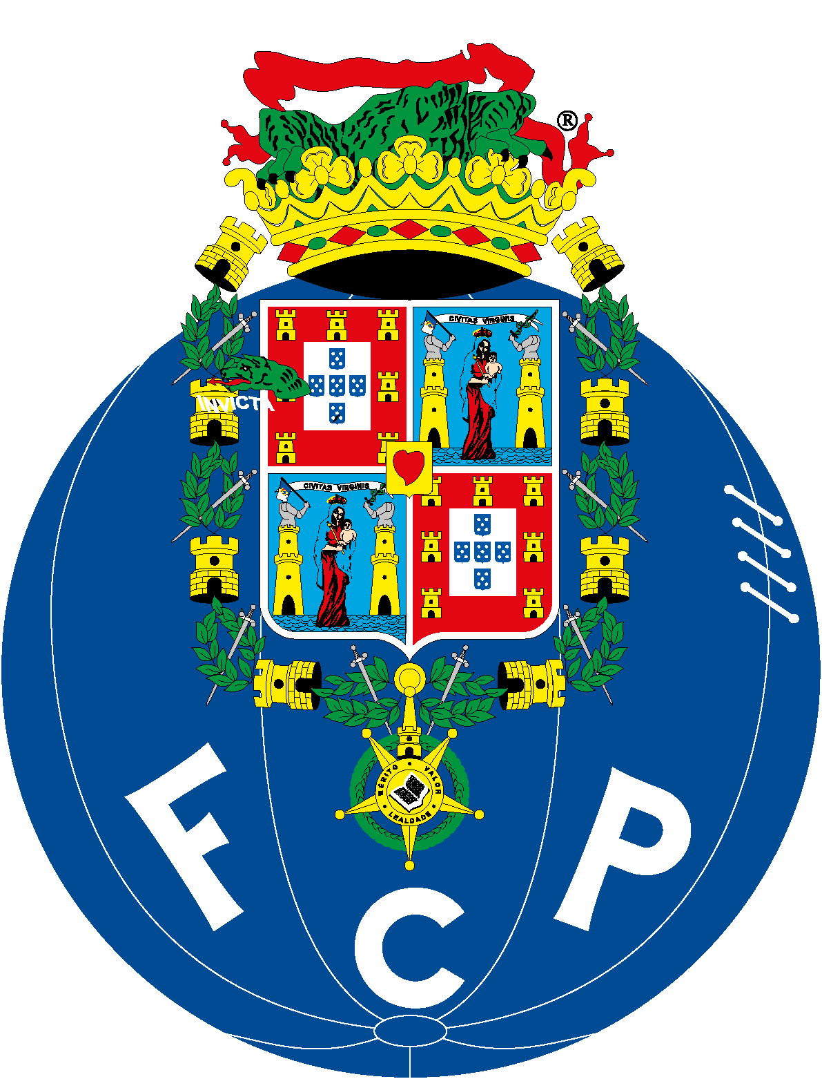 Porto Logo - F.C. Porto Logo Vector Icon Template Clipart Free Download