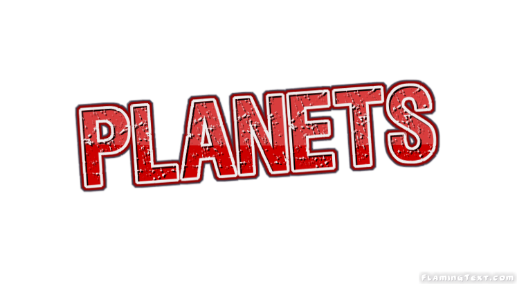 Planets Logo - Planets Logo | Free Name Design Tool from Flaming Text