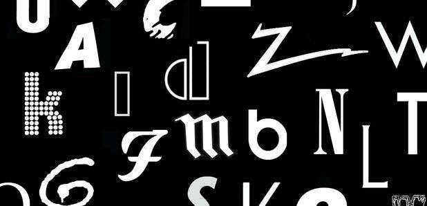 Black AMD White Band Logo - QUIZ: Name The Band From The First Letter Of Their Logo?