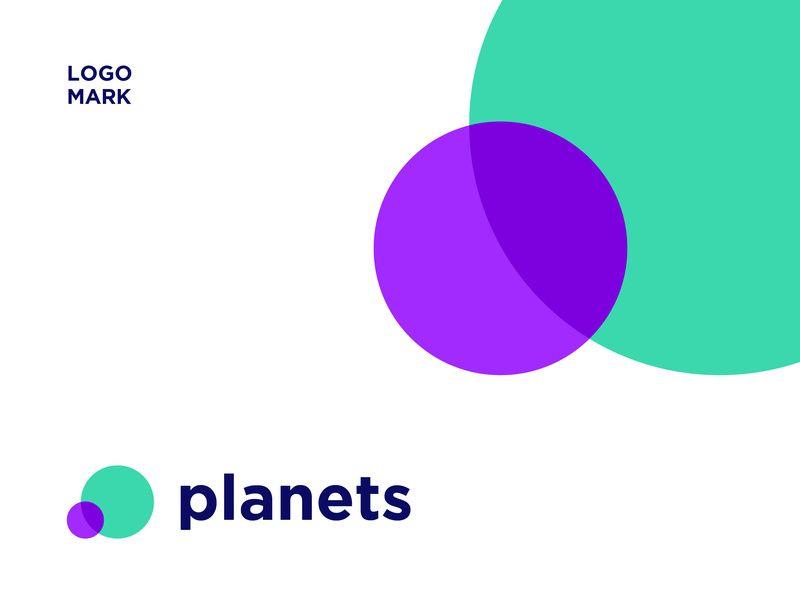 Planets Logo - LOGOMARK for Planets by Vlad GR on Dribbble