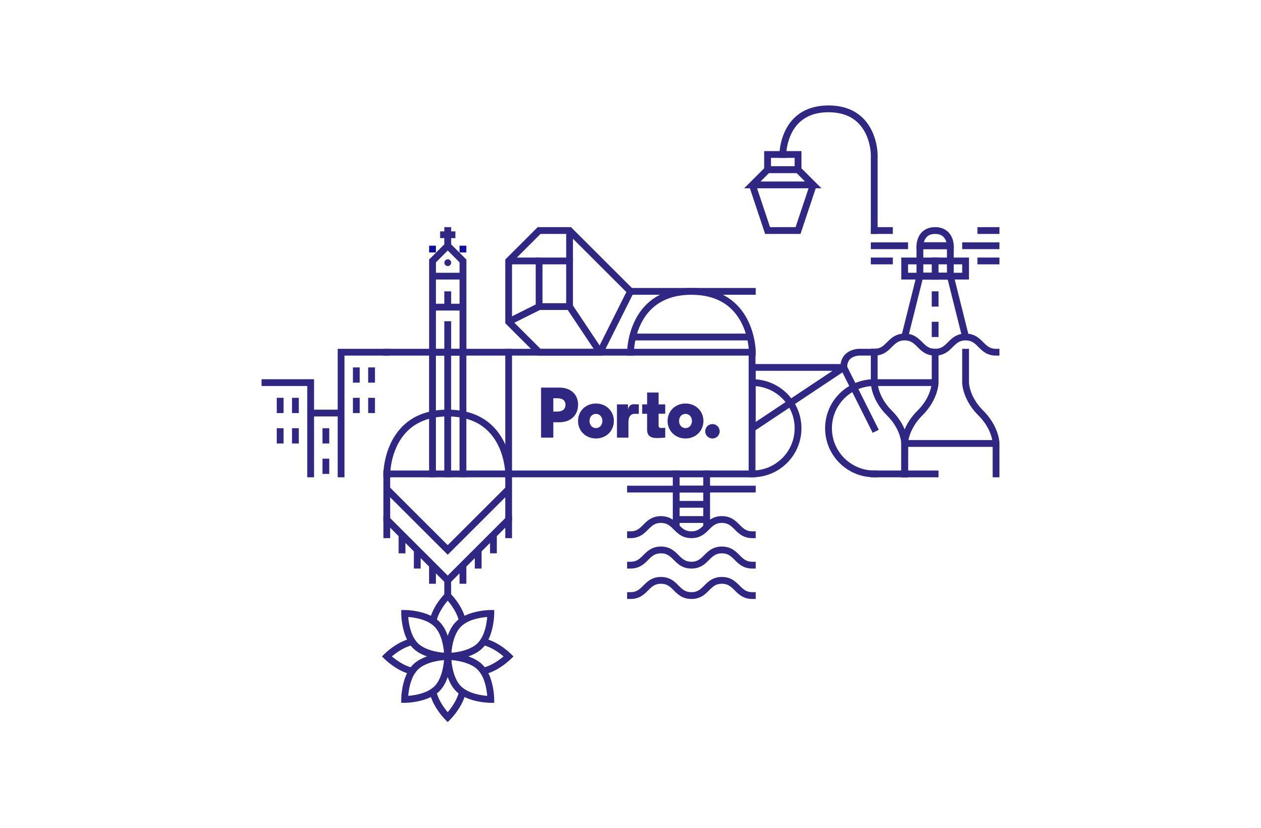 Porto Logo - Porto - Whitestudio | GRAPHIC DESIGN | City branding, Graphic design ...