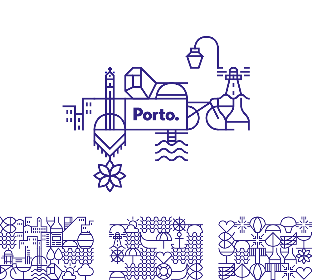Porto Logo - Brand New: New Logo and Identity for Porto by White Studio