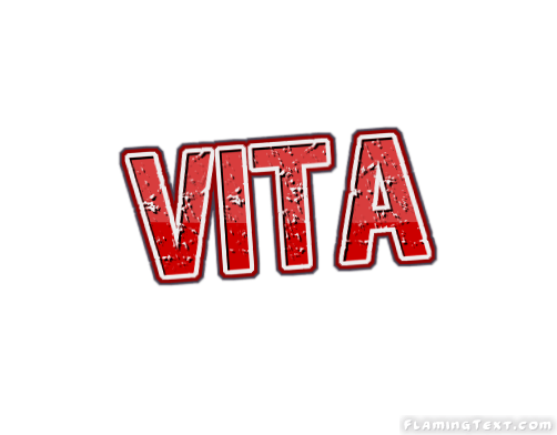 Vita Logo - Vita Logo | Free Name Design Tool from Flaming Text