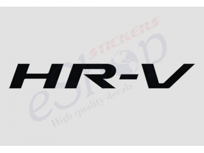 Hr-V Logo - HRV Logo | Eshop Stickers