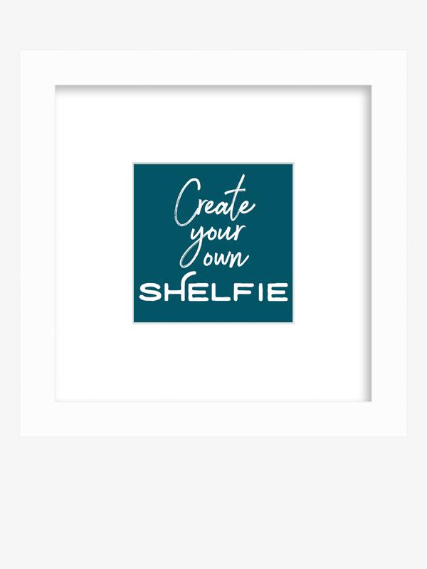 Shelfie Logo - Create Your Own Framed Shelfie Print