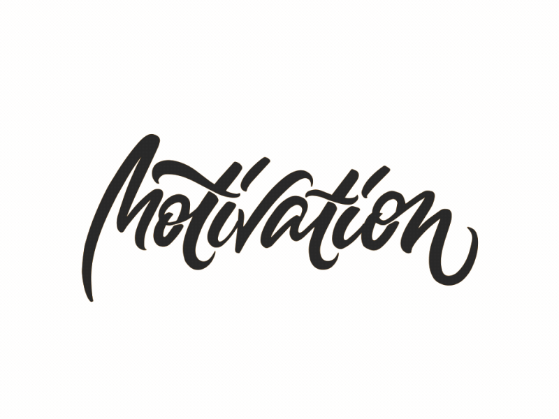 Motivation Logo - Motivation Lettering - Animation by Alex Gorbunov on Dribbble
