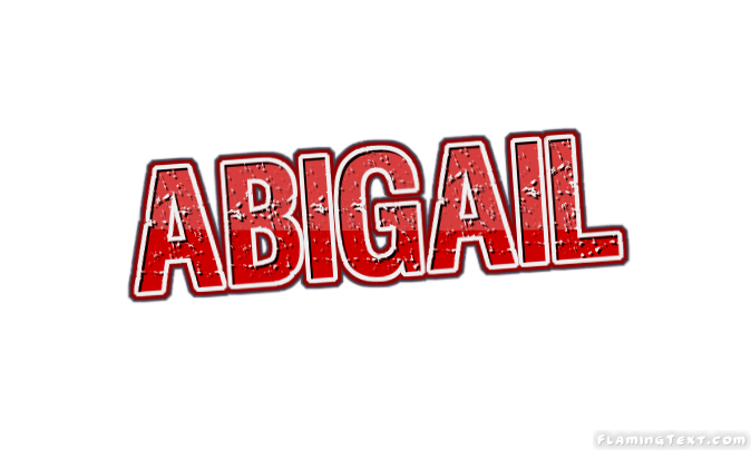 Abigail Logo - Abigail Logo | Free Name Design Tool from Flaming Text