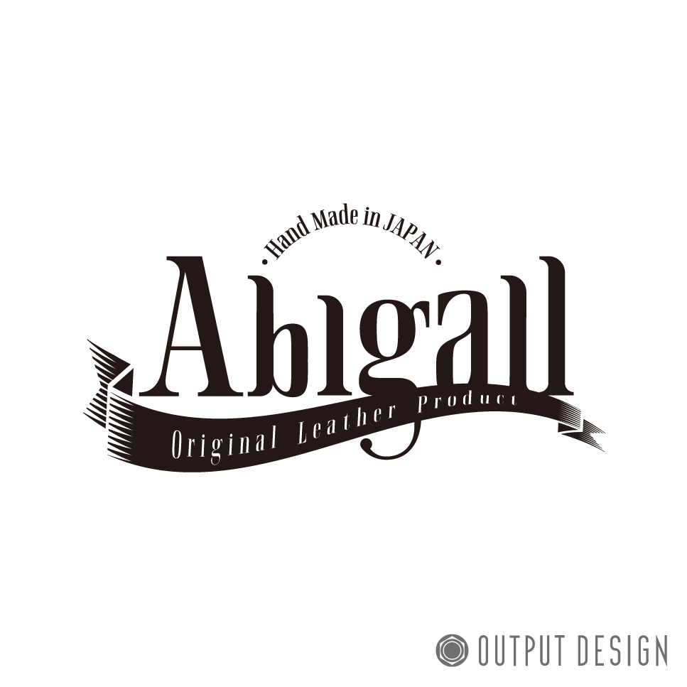 Abigail Logo - Original Leather Product Abigail Logo on Behance