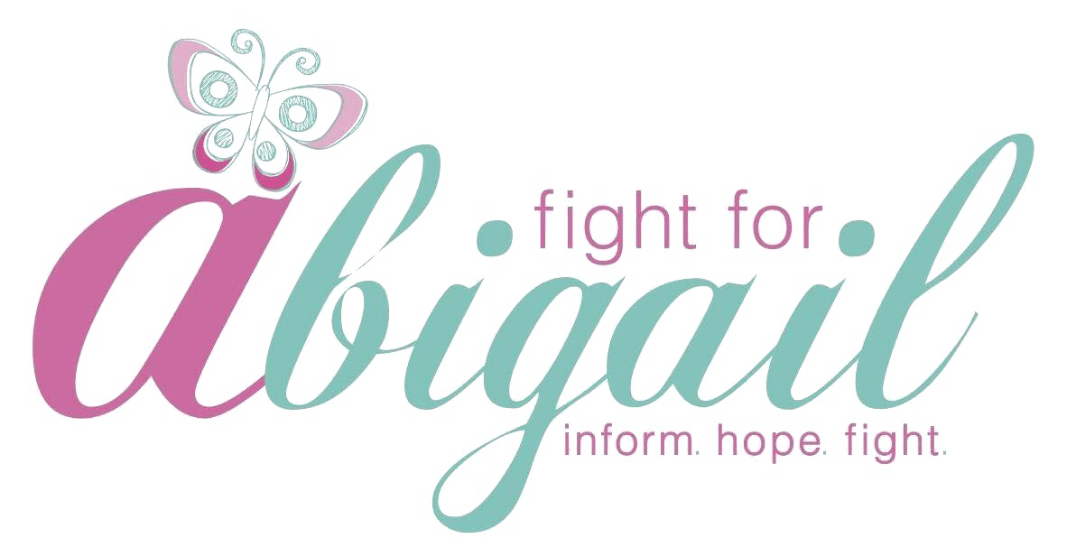 Abigail Logo - Fight For Abigail. So precious, so little time