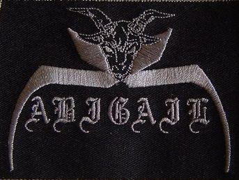 Abigail Logo - ABIGAIL : Logo patch patch - KVLT shop