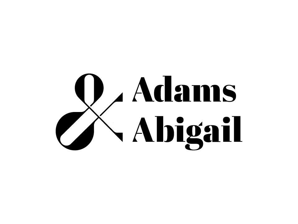 Abigail Logo - Daily Logo Challenge | Day 7 | Adams & Abigail by Sophio Chkhenkeli ...