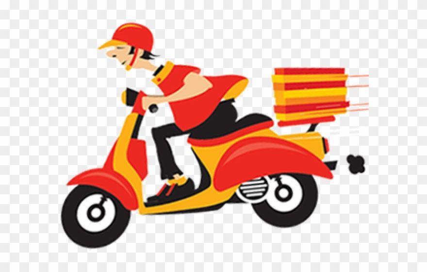 Delivery Logo - Scooter Clipart Indian - Free Home Delivery Logo - Png Download ...