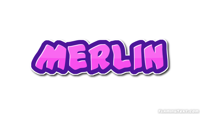 Merlin Logo - Merlin Logo. Free Name Design Tool from Flaming Text