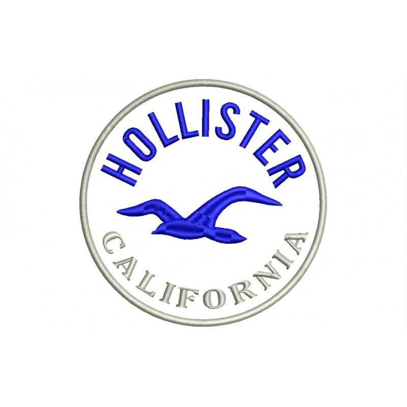 Holister Logo - HOLLISTER (Circle Logo) Embroidered Patch