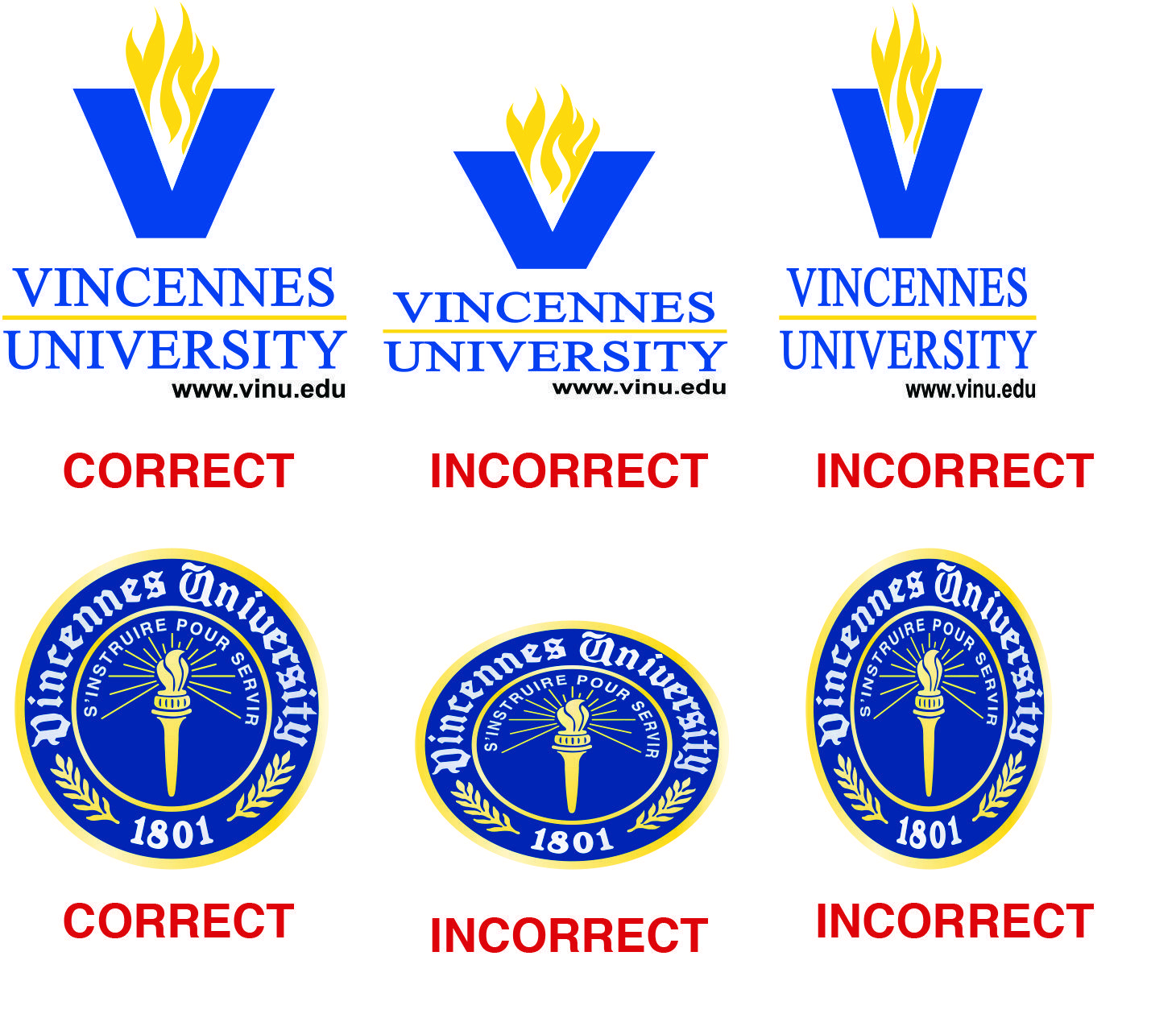 Vincennes Logo - University Logos - External Relations - Vincennes University