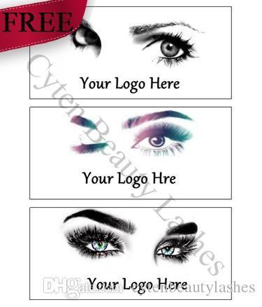 Eyelasshes Logo - Logo and Designs for Private Sticker Label (Used for Pretty Lashes Natural  3D Mink Eyelashes False Lashes 100 Styles)