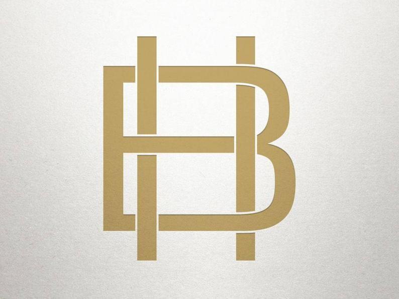 HB Logo - Monogram Logo Design - BH HB - Monogram Logo - Digital