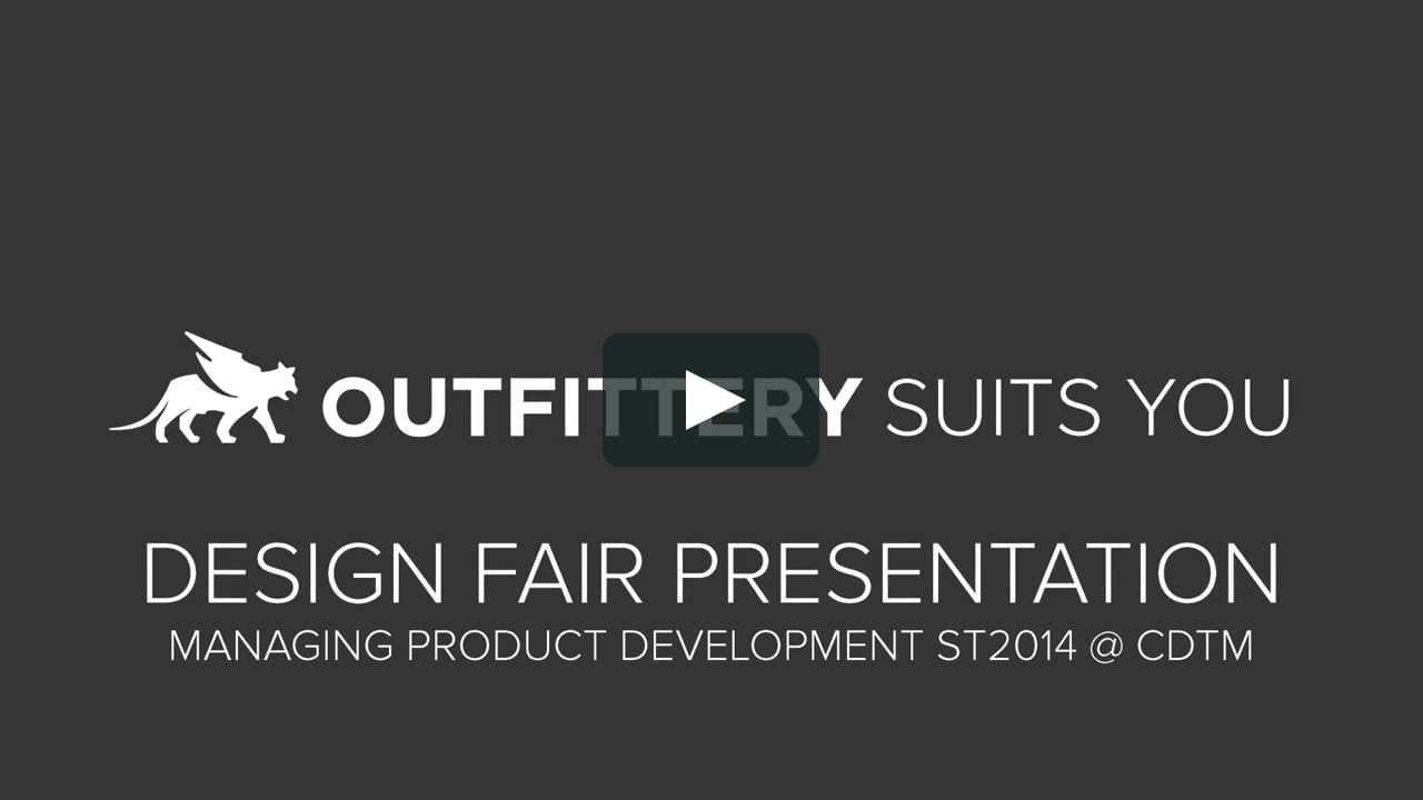 Outfittery Logo - Outfittery Suits You - 3D Männerscanner - Design Fair Presentation