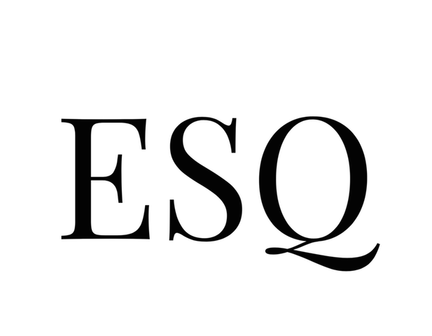Esq Logo - Press Logos | ESQ Clothing